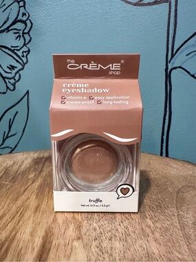 The Crème Shop Crème Eyeshadow - Truffle (Warm Brown)